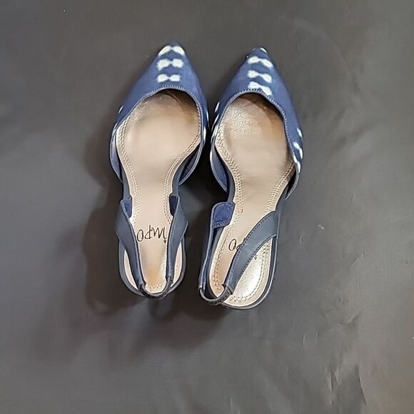 IMPO POINTE TOE SLINGBACK LOW HEEL SHOE - Picture 7 of 14